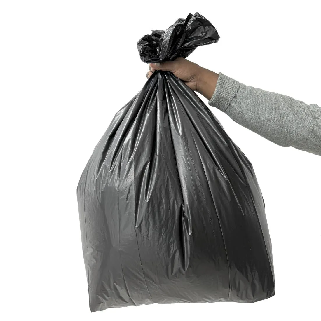 Jantex Medium Duty Bin Bags Black 80Ltr (200 Pack)