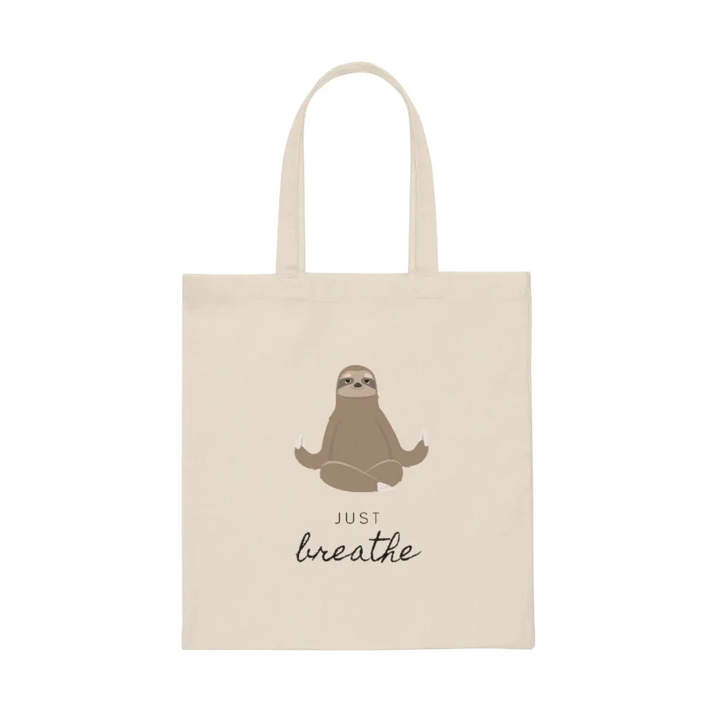 Just Breathe Reuseable Tote Bag