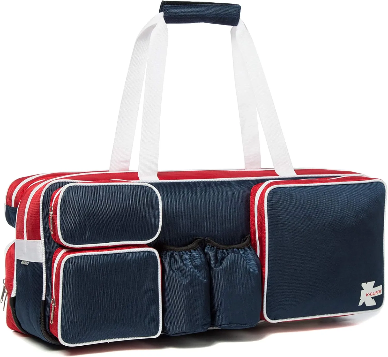 K-Cliffs Tennis Racket Bag | Deluxe Ballistic Nylon | Shoe Compartment