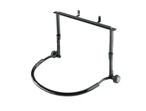 K&M 16415 Performance Harmonica Holder with Locking Screws Black