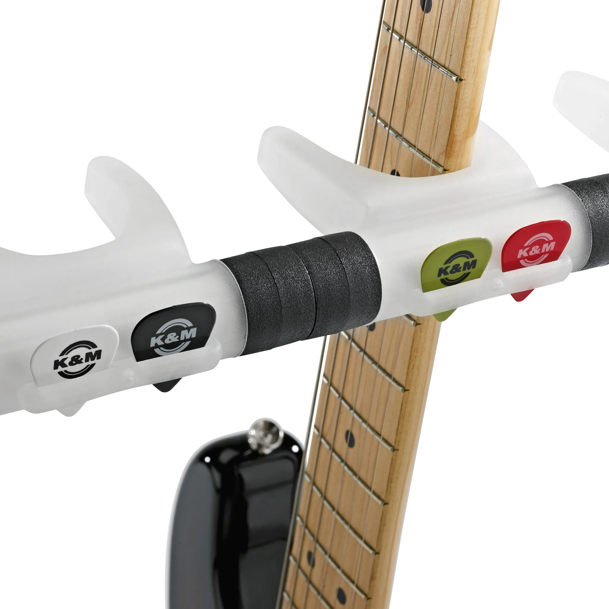 K&M 17525-016-00 Guardian 5 Multiple E-Guitar Stand