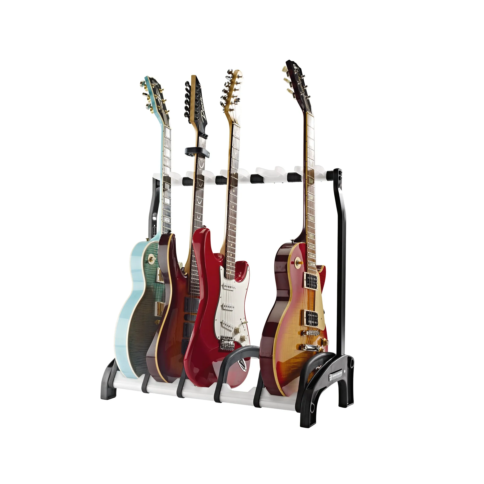 K&M 17525-016-00 Guardian 5 Multiple E-Guitar Stand