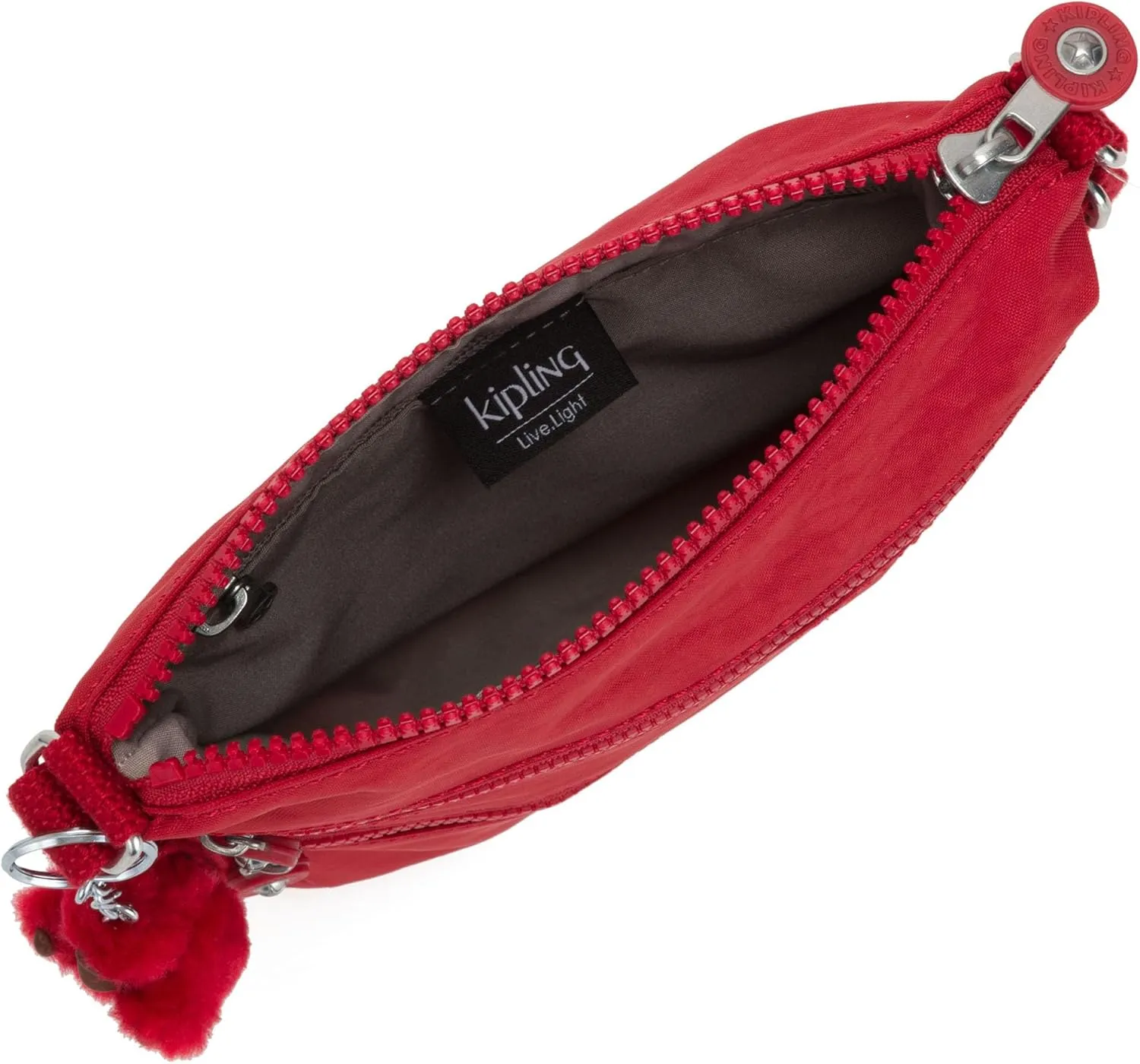 Kipling Keiko Mini Crossbody Bag, Cherry Tonal, 8"L x 9"H x 1.25"D