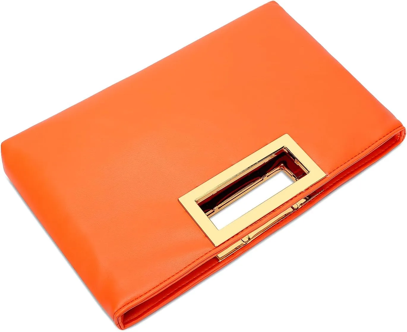 KKXIU Clutch Purse for Women Vegan Leather Evening Bag Formal Handbag for Wedding Party Prom Bridal