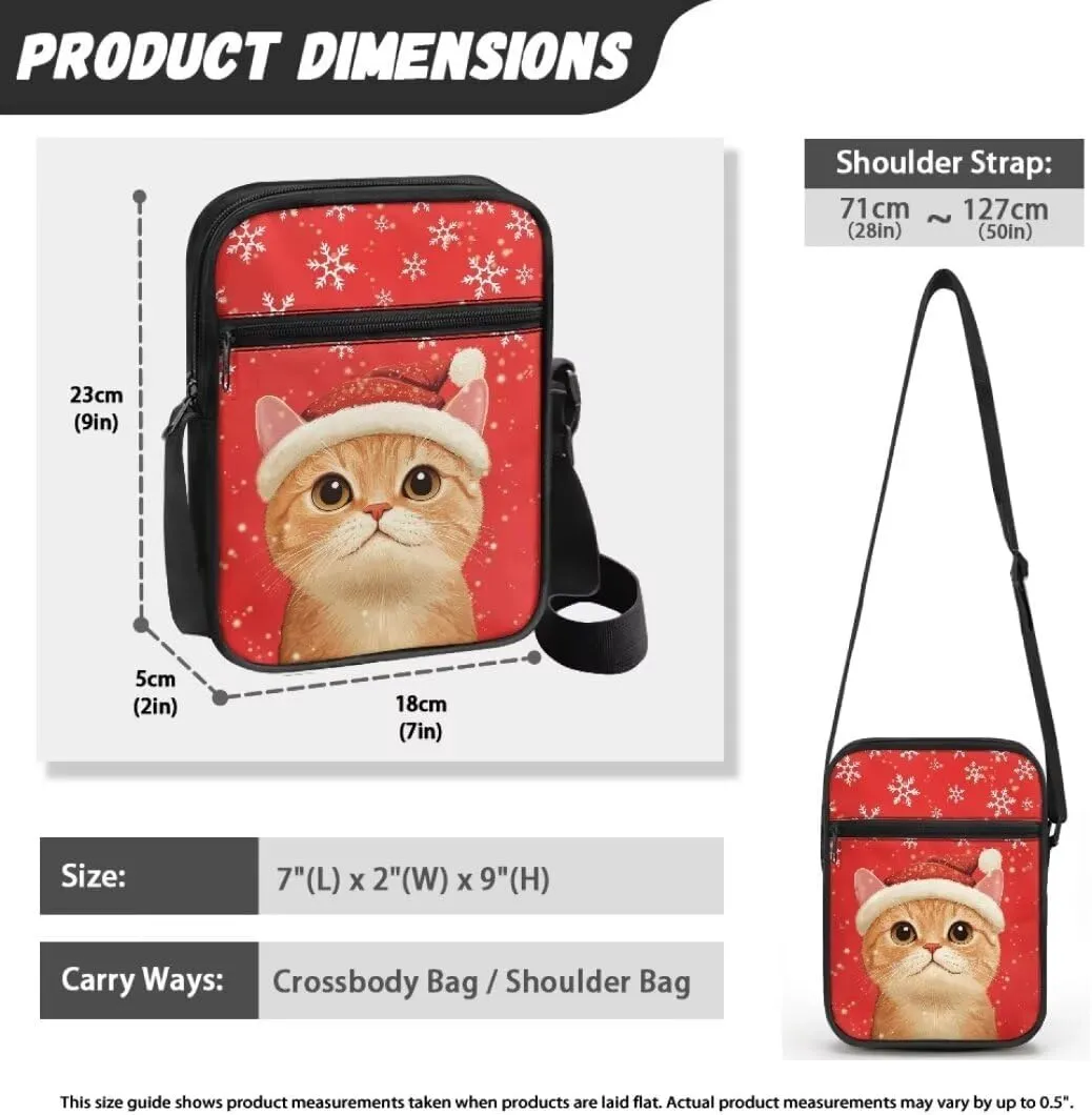 Kuiaobaty Crossbody Bag for Women Shoulder Bag Christmas Sling Bag Messenger Bag