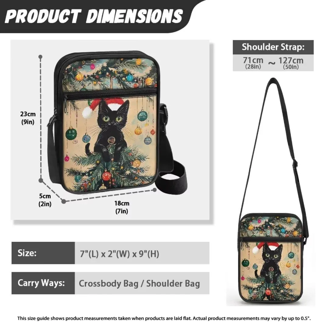 Kuiaobaty Crossbody Bag for Women Shoulder Bag Christmas Sling Bag Messenger Bag