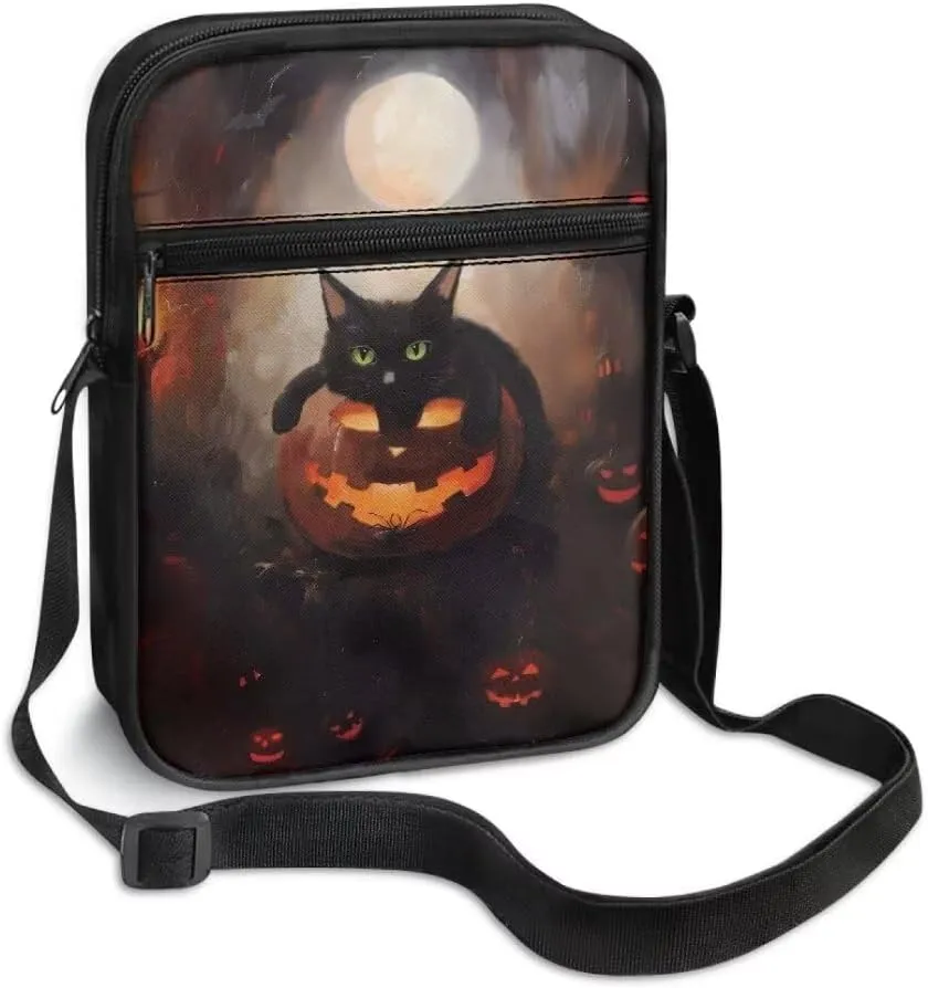 Kuiaobaty Women Shoulder Bag Crossbody Bag Halloween Messenger Bag Sling Bag