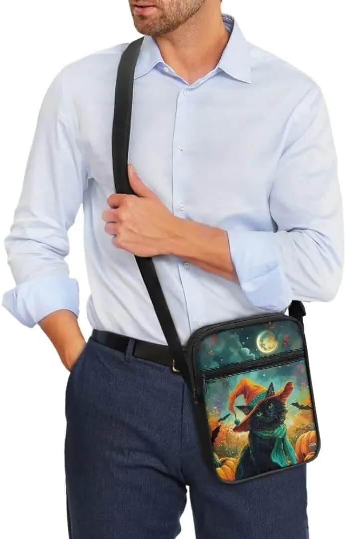Kuiaobaty Women Shoulder Bag Crossbody Bag Halloween Messenger Bag Sling Bag