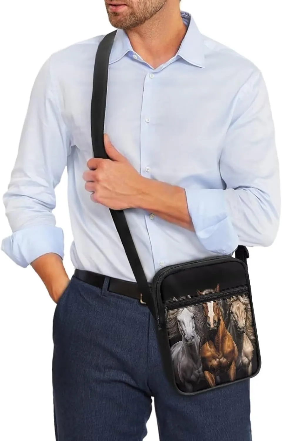 Kuiaobaty Women Shoulder Bag Crossbody Bag Halloween Messenger Bag Sling Bag