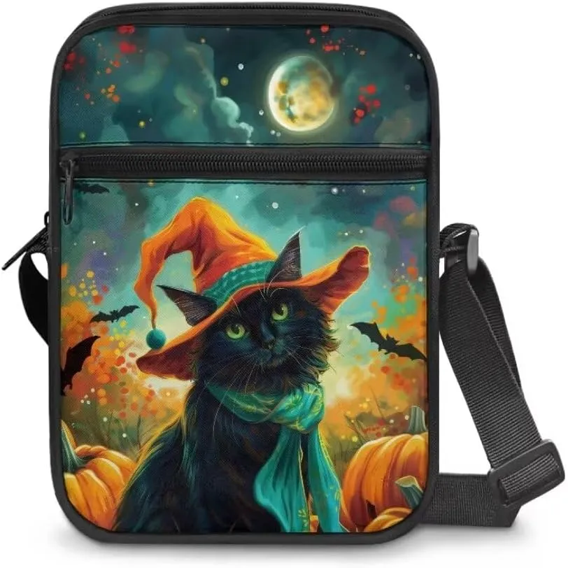 Kuiaobaty Women Shoulder Bag Crossbody Bag Halloween Messenger Bag Sling Bag