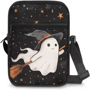 Kuiaobaty Women Shoulder Bag Crossbody Bag Halloween Messenger Bag Sling Bag
