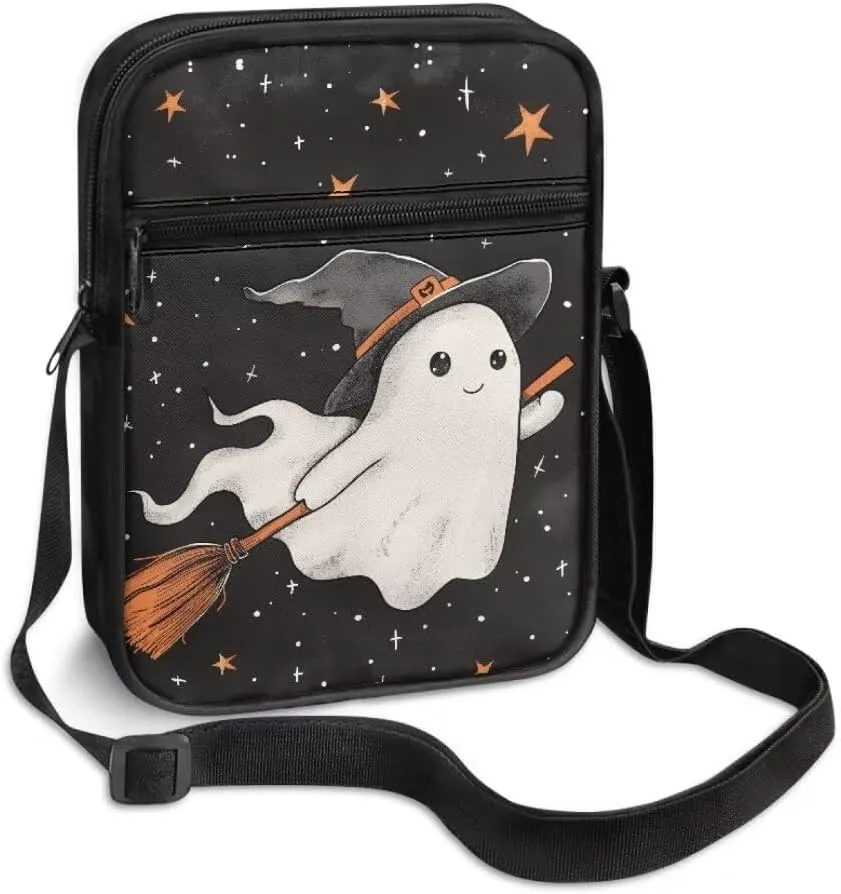 Kuiaobaty Women Shoulder Bag Crossbody Bag Halloween Messenger Bag Sling Bag