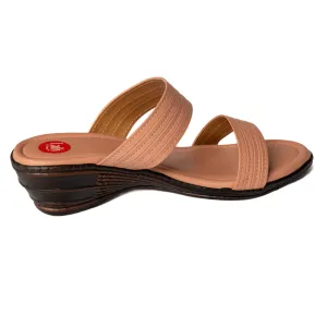 Ladly Indian Pink colour Casual/Formal Flats slippers for Women's