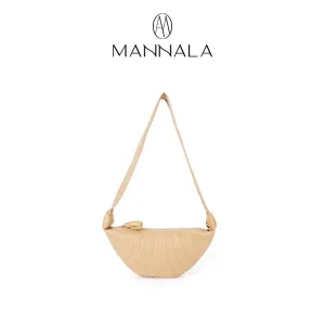 Lambskin Croissant Shoulder Bag