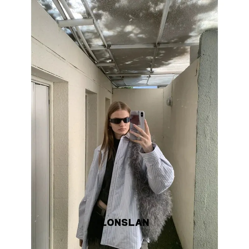 Lambswool Fur Bag
