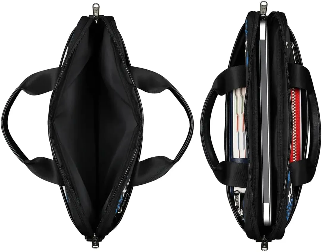 Laptop Bag for Women Men, 15.6 inch Messenger Shoulder Bags, Water Resistant Computer Bag Sleeve
