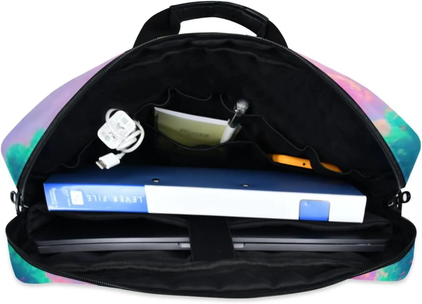 Laptop Bag Shoulder Bags Messenger Bag for Women Men Crossbody Document Case Briefcases Leather Computer Work Office
