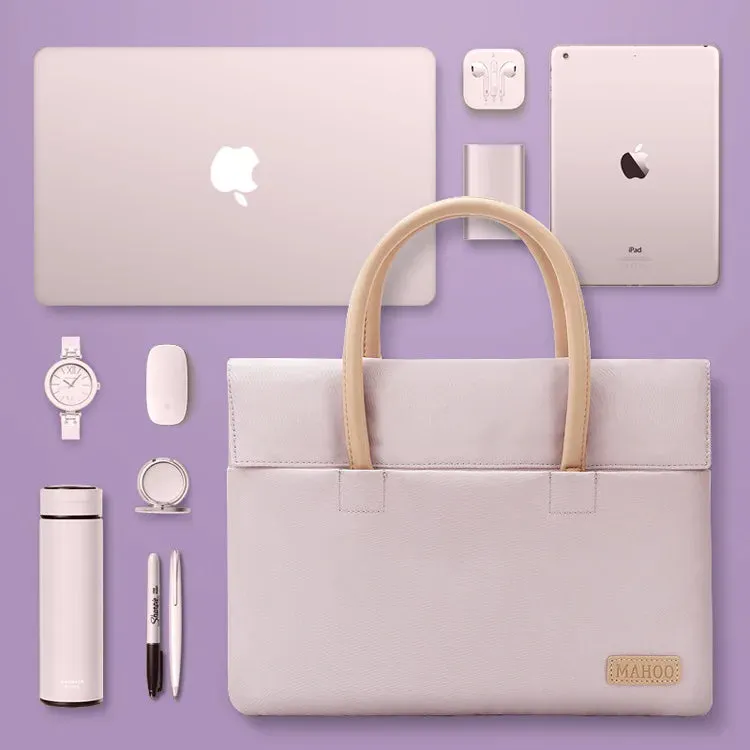 Laptop Bag Women 2025 14.1 15.6 Inch Office Notebook Sleeve Case Travel Computer Handbag Elegant Fashion Luxury