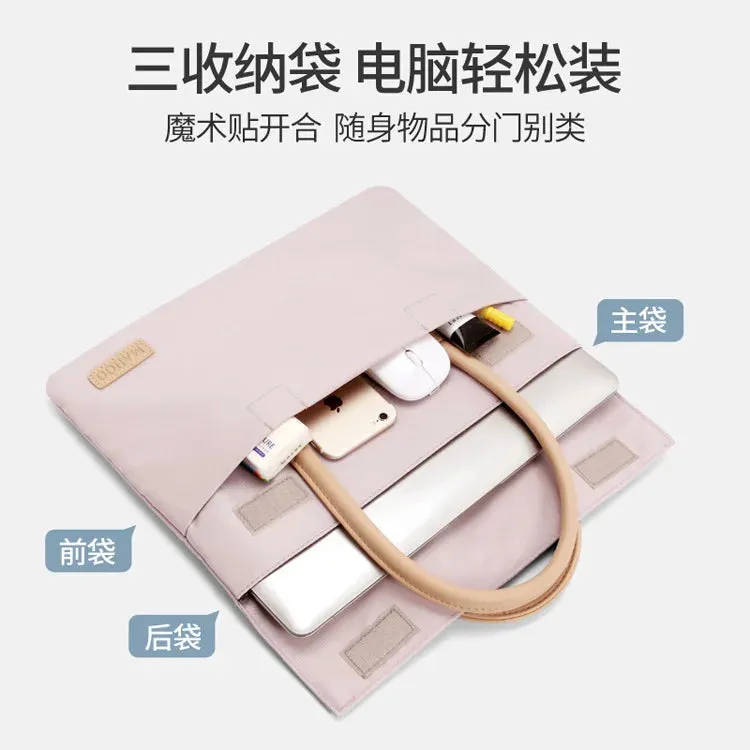 Laptop Bag Women 2025 14.1 15.6 Inch Office Notebook Sleeve Case Travel Computer Handbag Elegant Fashion Luxury