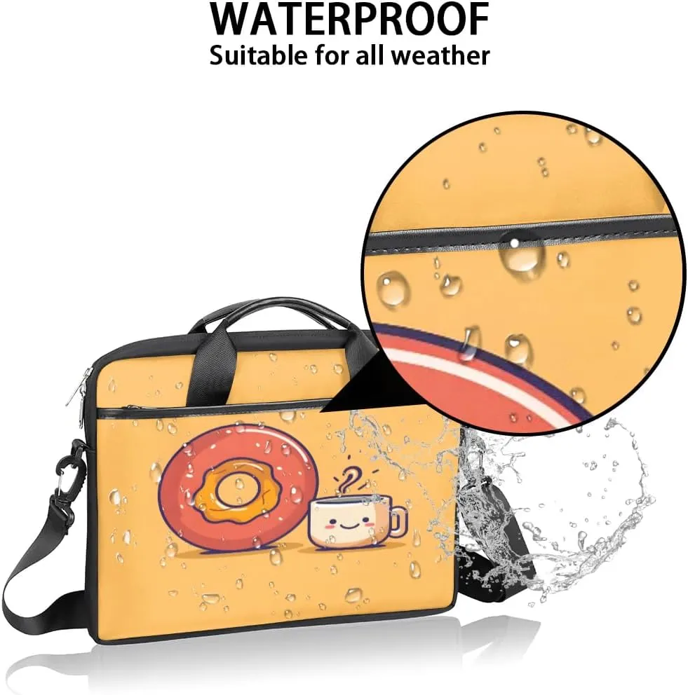 Laptop Shoulder Bag for 13-15 Inch Waterproof Laptop Sleeve Case Bag Slim Computer Carry Case Computer Cases for Laptops