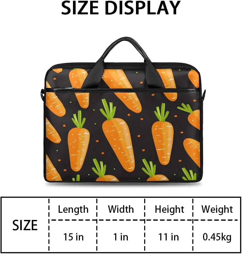 Laptop Shoulder Bag for 13-15 Inch Waterproof Laptop Sleeve Case Bag Slim Computer Carry Case Computer Cases for Laptops