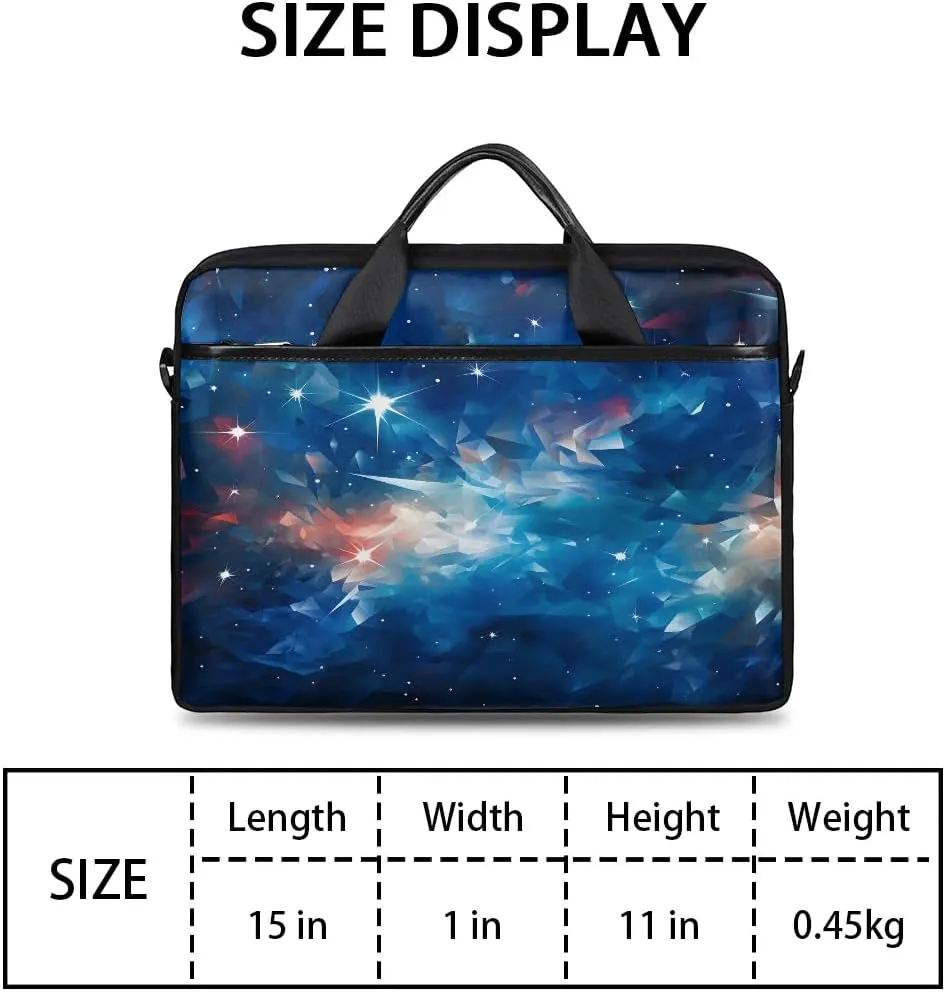 Laptop Shoulder Bag for 13-15 Inch Waterproof Laptop Sleeve Case Bag Slim Computer Carry Case Computer Cases for Laptops