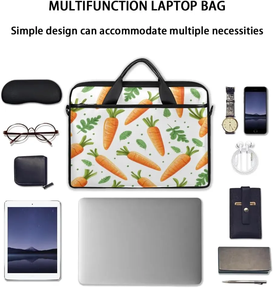Laptop Shoulder Bag for 13-15 Inch Waterproof Laptop Sleeve Case Bag Slim Computer Carry Case Computer Cases for Laptops