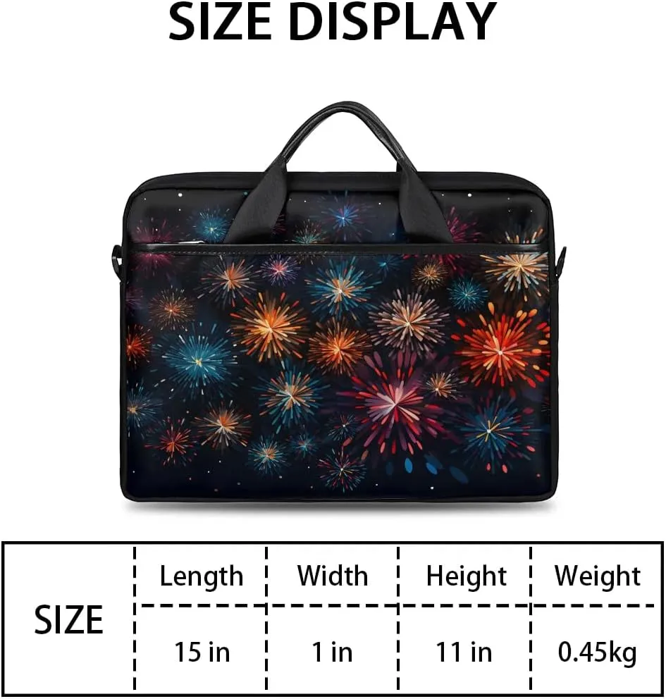Laptop Shoulder Bag for 13-15 Inch Waterproof Laptop Sleeve Case Bag Slim Computer Carry Case Computer Cases for Laptops