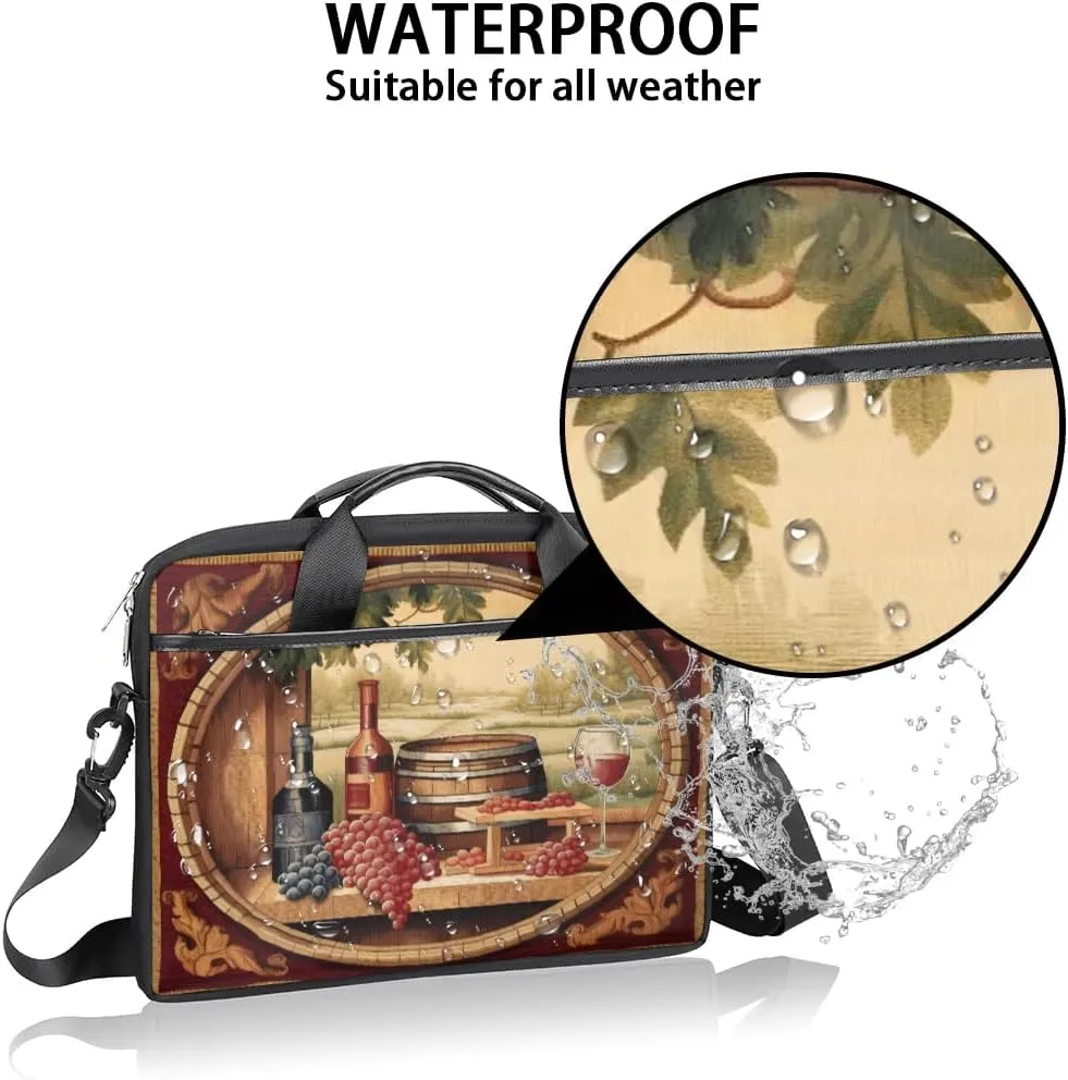 Laptop Shoulder Bag for 13-15 Inch Waterproof Laptop Sleeve Case Bag Slim Computer Carry Case Computer Cases for Laptops