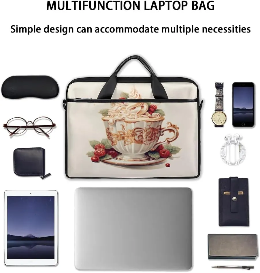 Laptop Shoulder Bag for 13-15 Inch Waterproof Laptop Sleeve Case Bag Slim Computer Carry Case Computer Cases for Laptops