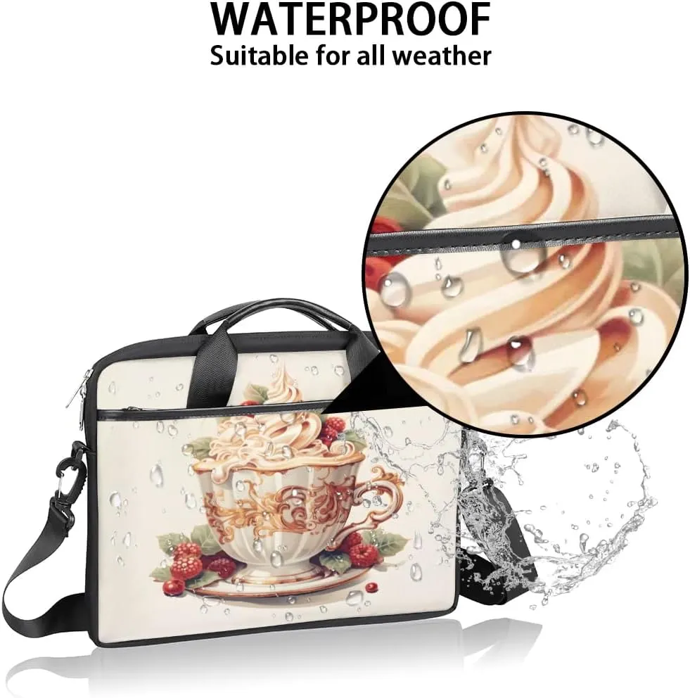 Laptop Shoulder Bag for 13-15 Inch Waterproof Laptop Sleeve Case Bag Slim Computer Carry Case Computer Cases for Laptops