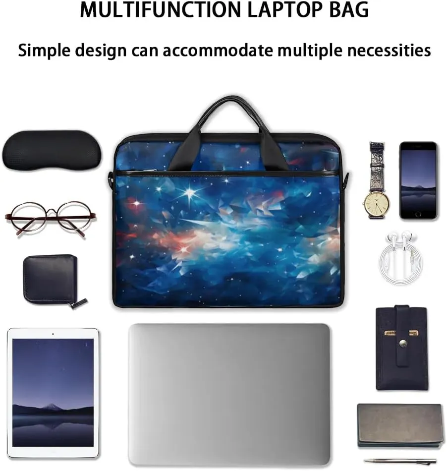 Laptop Shoulder Bag for 13-15 Inch Waterproof Laptop Sleeve Case Bag Slim Computer Carry Case Computer Cases for Laptops
