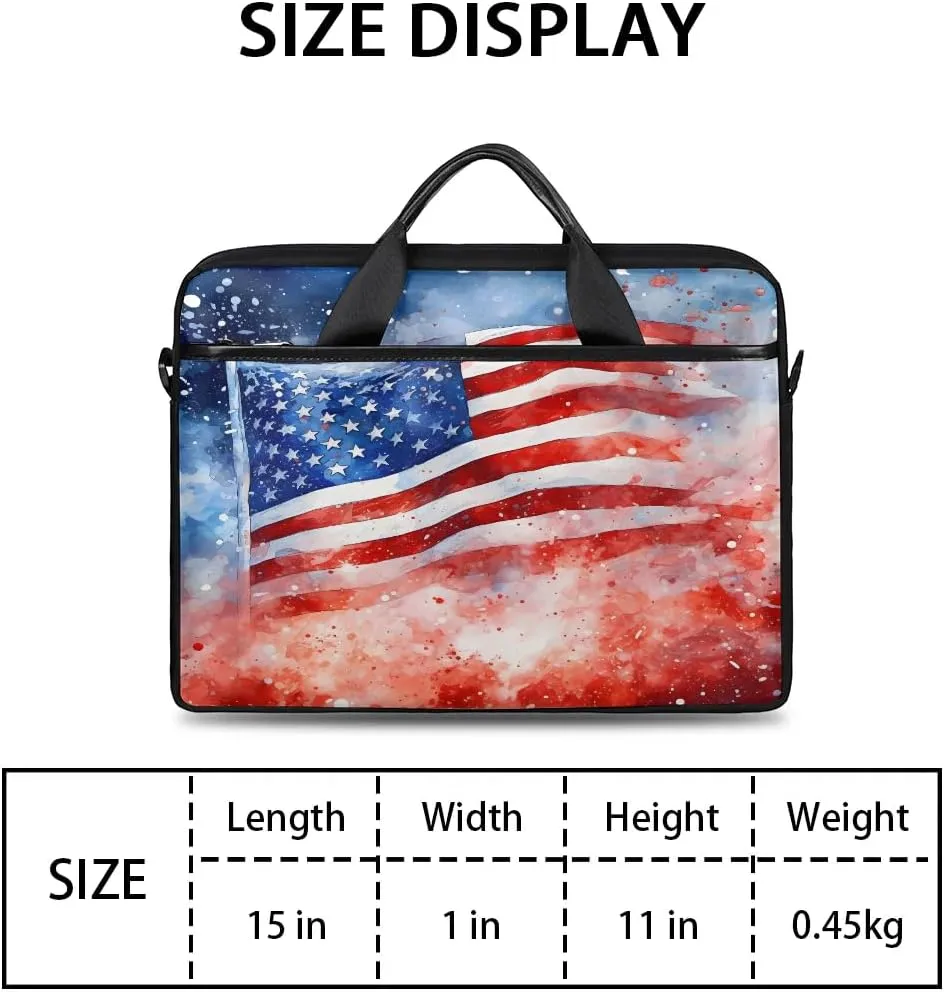Laptop Shoulder Bag for 13-15 Inch Waterproof Laptop Sleeve Case Bag Slim Computer Carry Case Computer Cases for Laptops