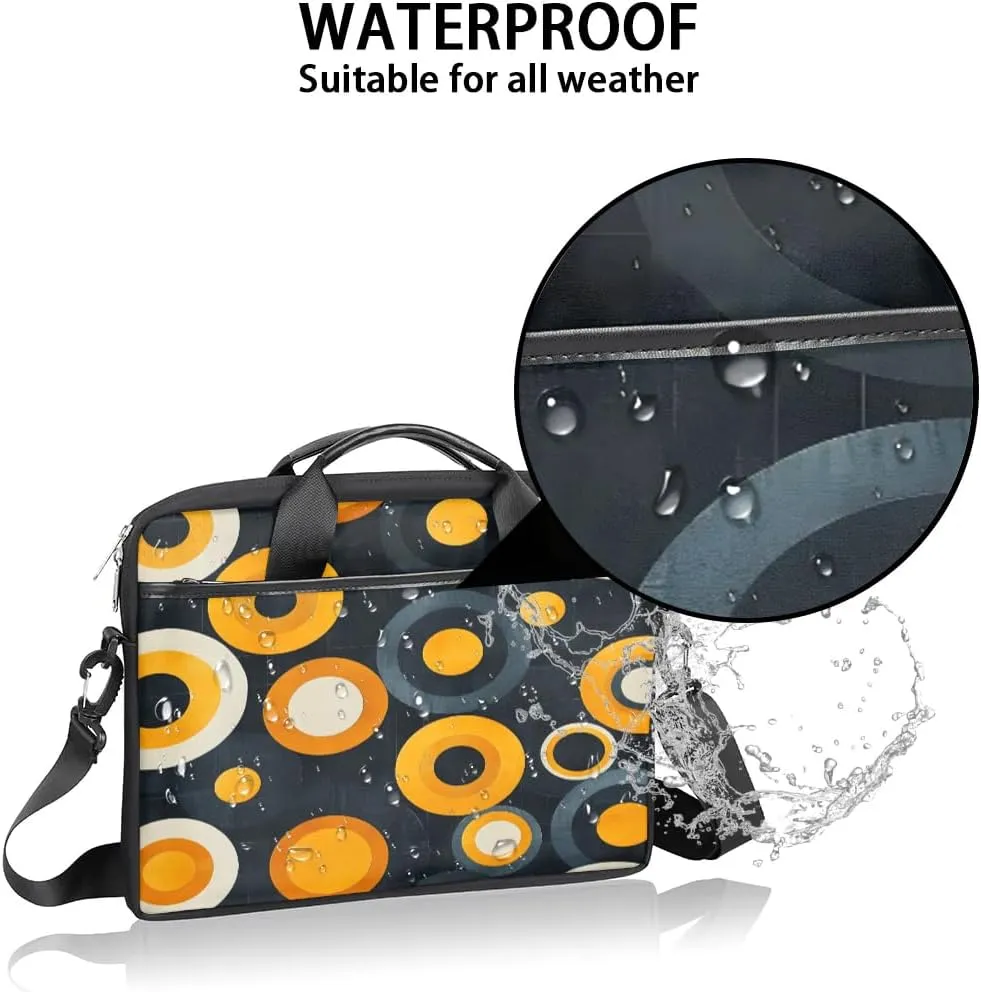 Laptop Shoulder Bag for 13-15 Inch Waterproof Laptop Sleeve Case Bag Slim Computer Carry Case Computer Cases for Laptops