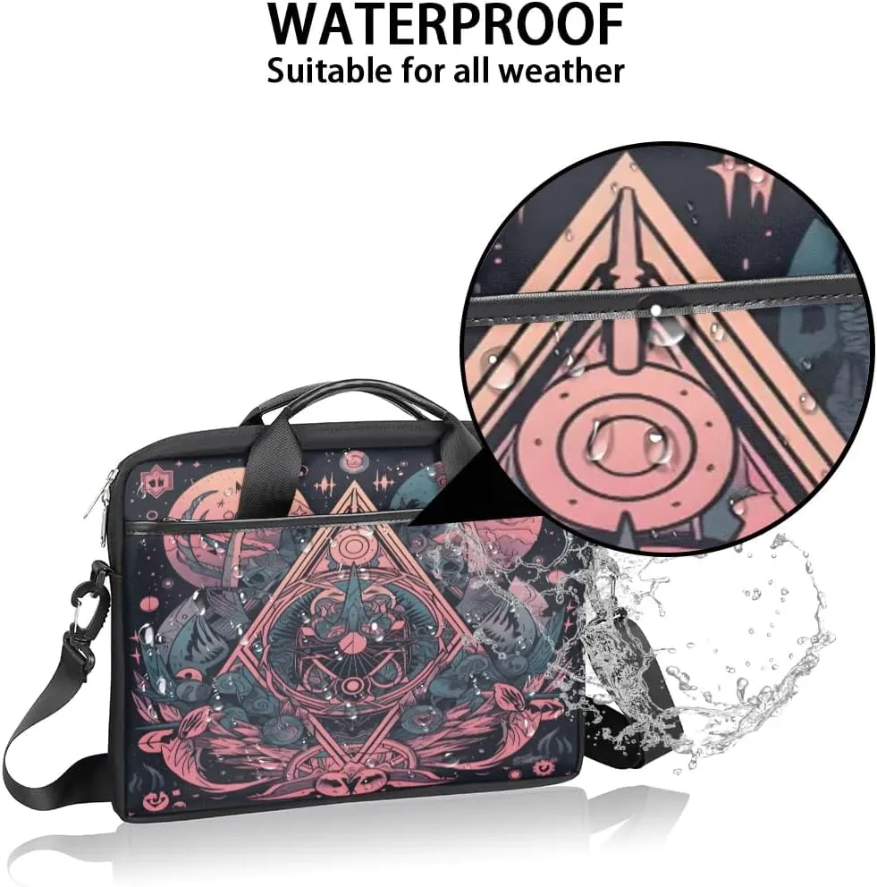 Laptop Shoulder Bag for 13-15 Inch Waterproof Laptop Sleeve Case Bag Slim Computer Carry Case Computer Cases for Laptops
