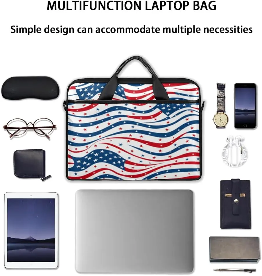 Laptop Shoulder Bag for 13-15 Inch Waterproof Laptop Sleeve Case Bag Slim Computer Carry Case Computer Cases for Laptops