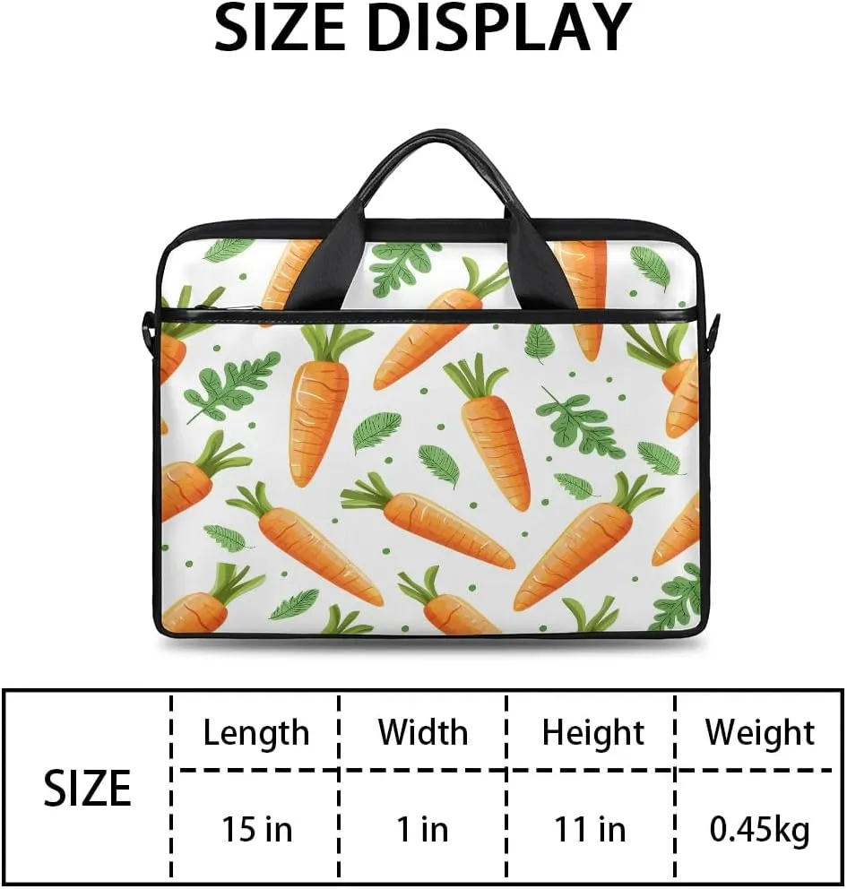 Laptop Shoulder Bag for 13-15 Inch Waterproof Laptop Sleeve Case Bag Slim Computer Carry Case Computer Cases for Laptops