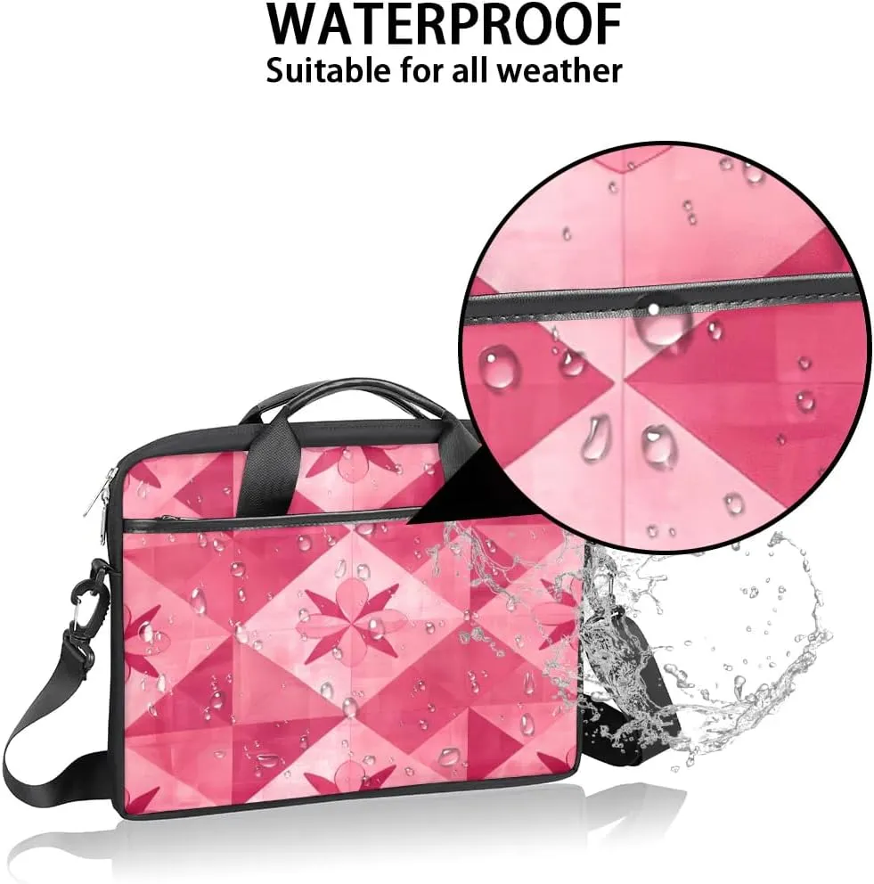 Laptop Shoulder Bag for 13-15 Inch Waterproof Laptop Sleeve Case Bag Slim Computer Carry Case Computer Cases for Laptops