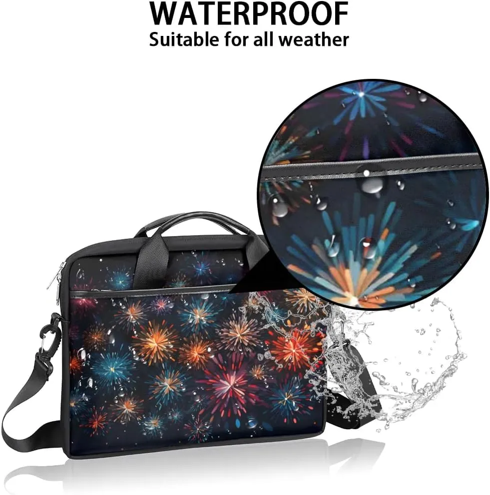 Laptop Shoulder Bag for 13-15 Inch Waterproof Laptop Sleeve Case Bag Slim Computer Carry Case Computer Cases for Laptops