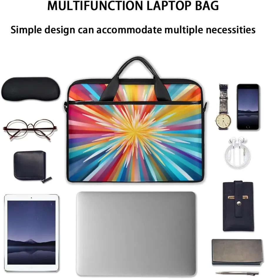 Laptop Shoulder Bag for 13-15 Inch Waterproof Laptop Sleeve Case Bag Slim Computer Carry Case Computer Cases for Laptops