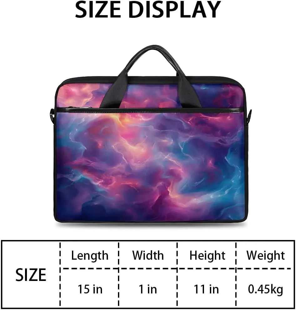Laptop Shoulder Bag for 13-15 Inch Waterproof Laptop Sleeve Case Bag Slim Computer Carry Case Computer Cases for Laptops