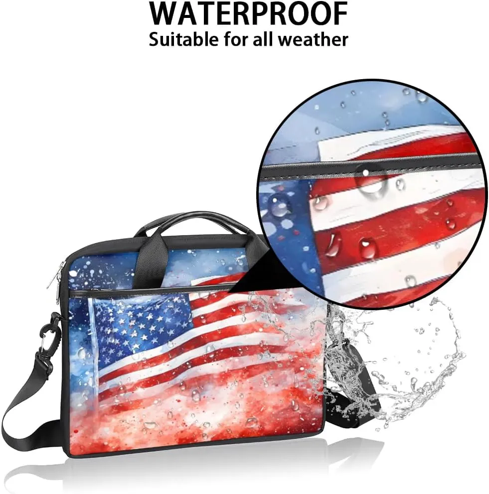 Laptop Shoulder Bag for 13-15 Inch Waterproof Laptop Sleeve Case Bag Slim Computer Carry Case Computer Cases for Laptops