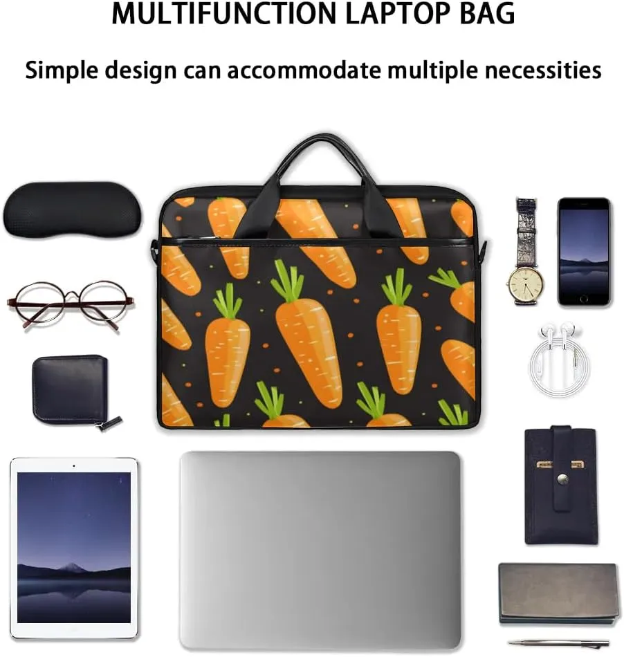 Laptop Shoulder Bag for 13-15 Inch Waterproof Laptop Sleeve Case Bag Slim Computer Carry Case Computer Cases for Laptops