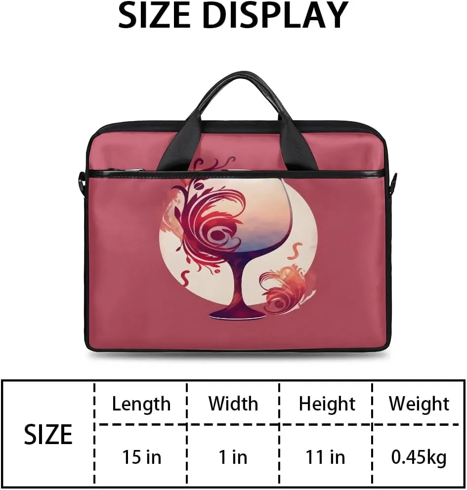 Laptop Shoulder Bag for 13-15 Inch Waterproof Laptop Sleeve Case Bag Slim Computer Carry Case Computer Cases for Laptops