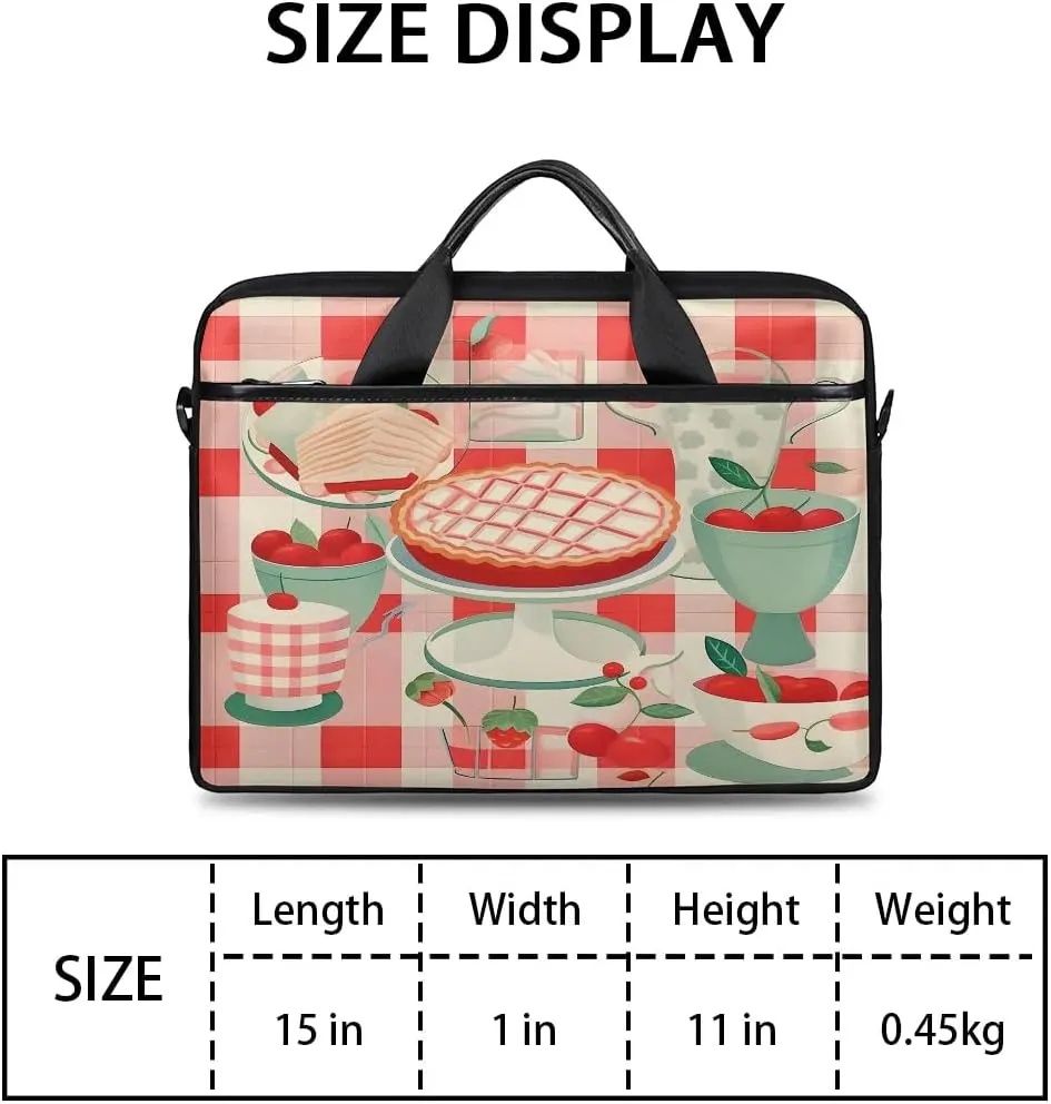 Laptop Shoulder Bag for 13-15 Inch Waterproof Laptop Sleeve Case Bag Slim Computer Carry Case Computer Cases for Laptops
