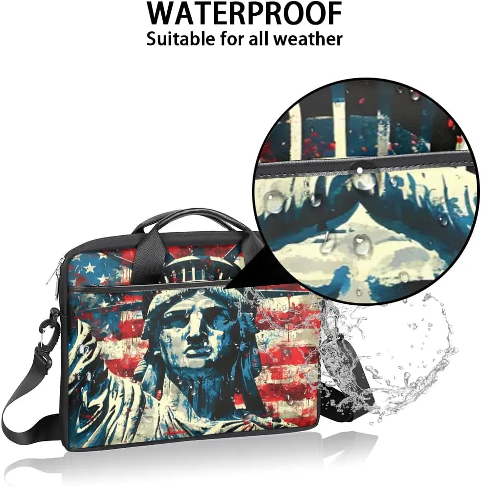 Laptop Shoulder Bag for 13-15 Inch Waterproof Laptop Sleeve Case Bag Slim Computer Carry Case Computer Cases for Laptops