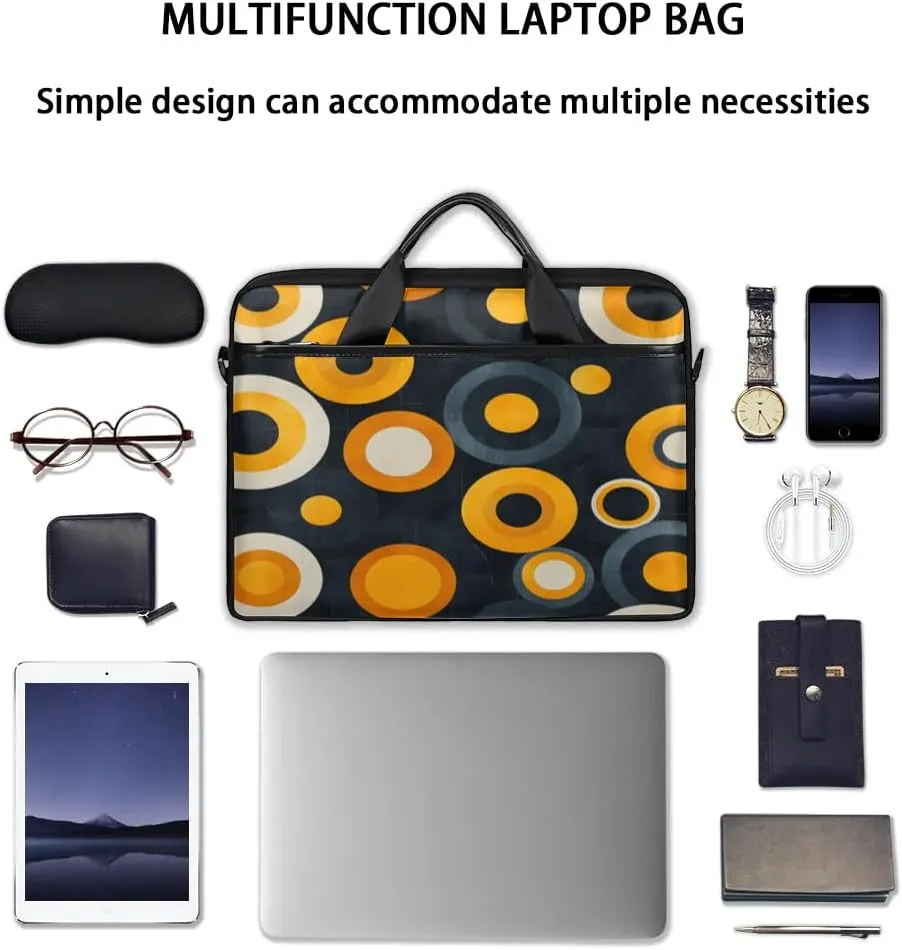 Laptop Shoulder Bag for 13-15 Inch Waterproof Laptop Sleeve Case Bag Slim Computer Carry Case Computer Cases for Laptops