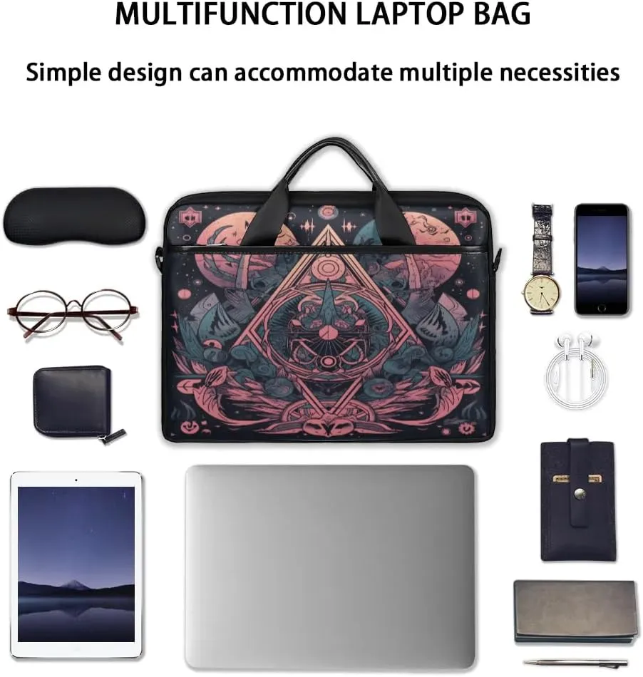 Laptop Shoulder Bag for 13-15 Inch Waterproof Laptop Sleeve Case Bag Slim Computer Carry Case Computer Cases for Laptops