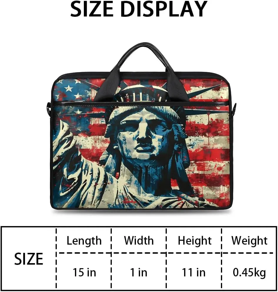 Laptop Shoulder Bag for 13-15 Inch Waterproof Laptop Sleeve Case Bag Slim Computer Carry Case Computer Cases for Laptops
