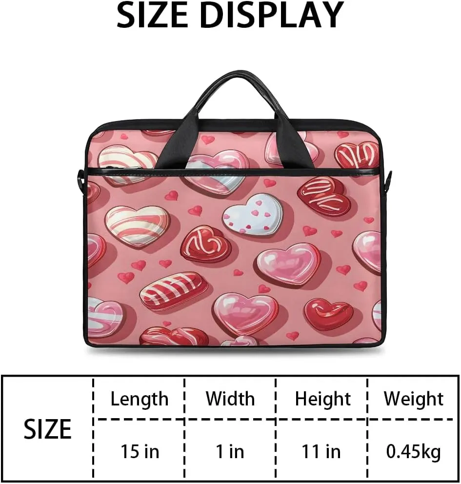 Laptop Shoulder Bag for 13-15 Inch Waterproof Laptop Sleeve Case Bag Slim Computer Carry Case Computer Cases for Laptops